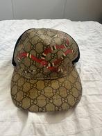 Gucci Kingsnake print GG Supreme canvas honkbalpet, Kleding | Heren, Hoeden en Petten, Ophalen of Verzenden, Gedragen, One size fits all