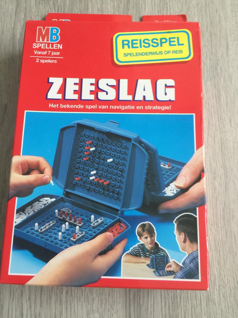 Nieuw MB Reisspel  Zeeslag, Een of twee spelers, Ophalen of Verzenden, Nieuw