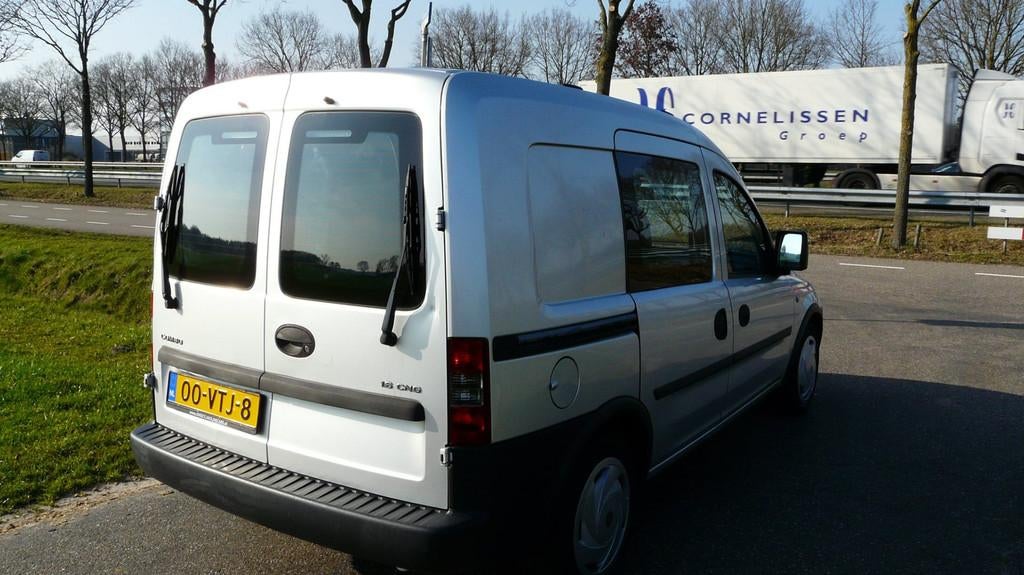Opel Combo 1.6-16V CNG Comfort 500 kg,Airco,Elec.pakket,Zijd, Auto's, Bestelauto's, Voorwielaandrijving, 94 pk, Stof, Gebruikt