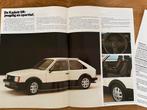 Folder en specificatiecatiebijlage Opel Kadett | 1982, Ophalen of Verzenden, Zo goed als nieuw, Opel