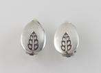 Oorclips zilver Georg Jensen, Gundolph Albertus jaren '50, Sieraden, Tassen en Uiterlijk, Antieke sieraden, Ophalen of Verzenden