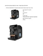 Brand New Espresso Machine for Sale, Ophalen, Afneembaar waterreservoir, Espresso apparaat, Nieuw