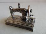 Miniatuur zilver FA11 naaimachine zilveren miniaturen, Verzenden, Zilver
