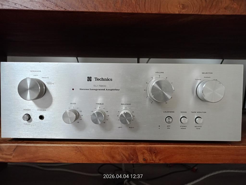 Technics SU-7200 Stereo Geïntegreerde Versterker, Audio, Tv en Foto, Versterkers en Receivers, Ophalen of Verzenden