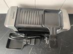 CABANAZ Grillset, raclette,tafelgrill voor 2 personen, grijs, Ophalen of Verzenden, Zo goed als nieuw