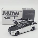 Mini GT 2024 BMW I7 Xdrive60 Alpine White/Black Sapphire, Mymodelcar@outlook.com, Auto, Ophalen of Verzenden, Mini gt
