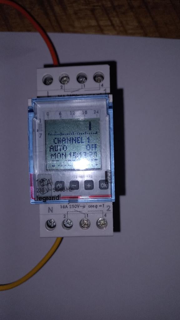 legrand tijdrelais 412641, Hobby en Vrije tijd, Elektronica-componenten, Gebruikt, Ophalen