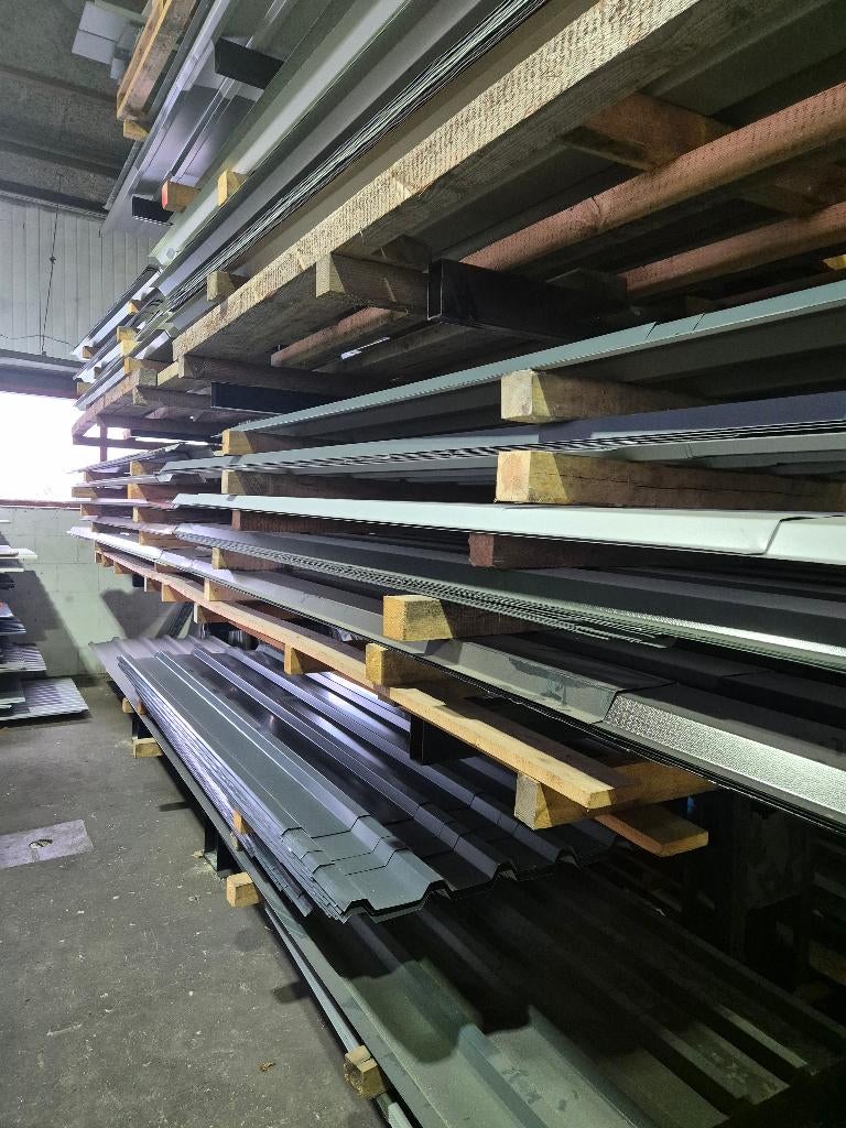 damwand platen, Overige kleuren, Zo goed als nieuw, 15 m² of meer, Metaal