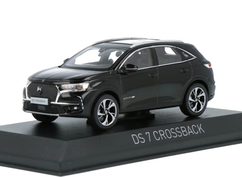 Citroen DS 7 CROSSBACK 2017 Zwart schaal 1/43 NOREV 170014, Verzenden, Nieuw, Auto, Norev