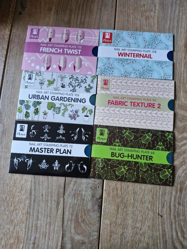 Moyra stempelplaten, Ophalen of Verzenden, Nieuw, Handen en Nagels, Toebehoren