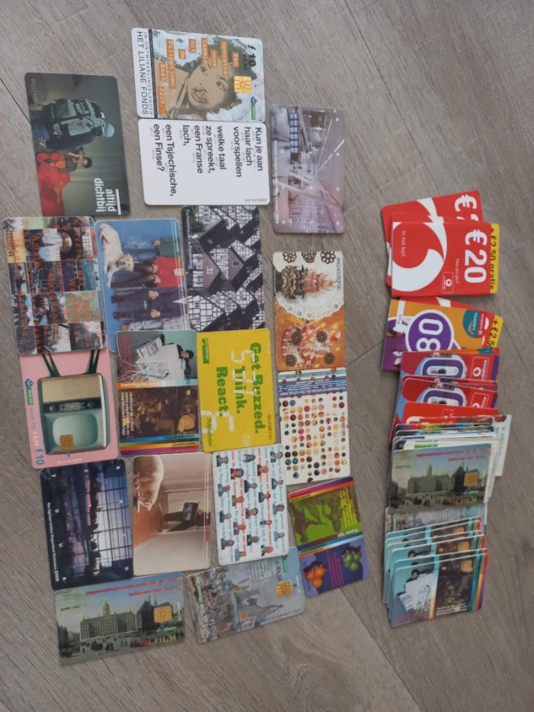 Telefoonkaarten, Verzamelen, Ophalen