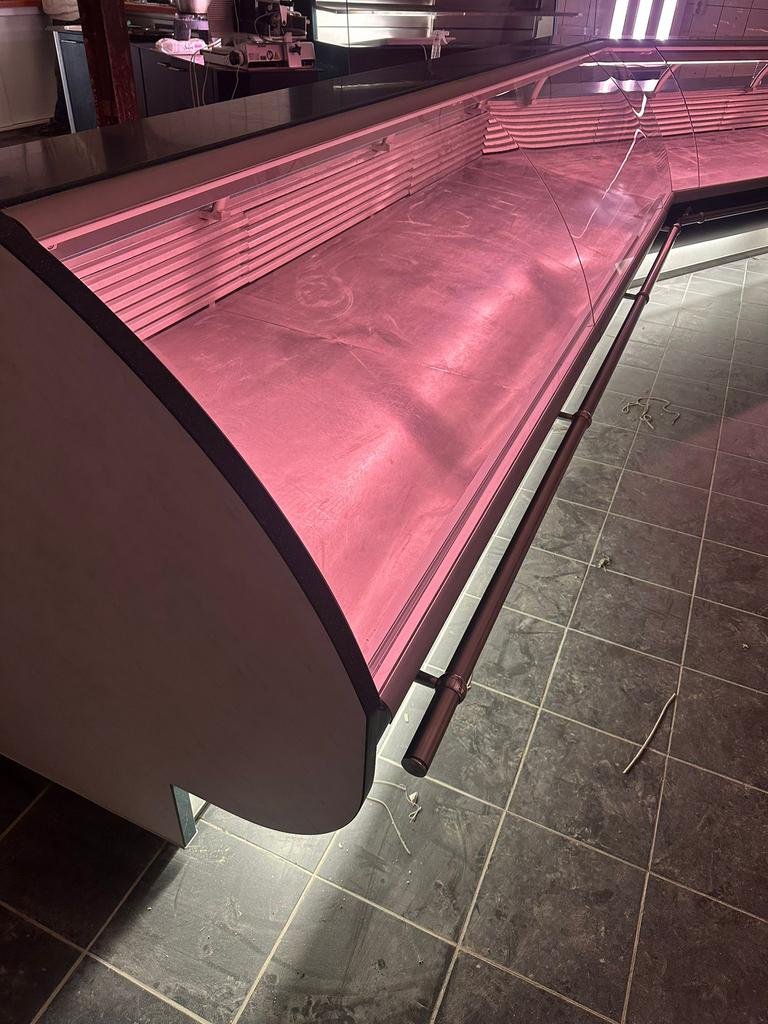 Koel toonbank slagerij, bakkers supermarkt etc, Witgoed en Apparatuur, Koelkasten en IJskasten, 200 liter of meer, 60 cm of meer