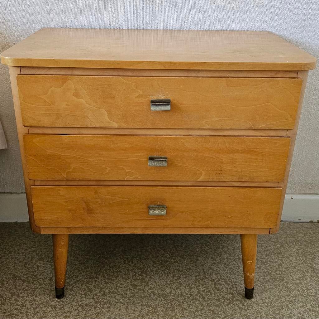Vintage Retro Ladenkastje -  in Goede Staat, Huis en Inrichting, Kasten | Ladekasten, Ophalen, Minder dan 50 cm, Vintage, Retro