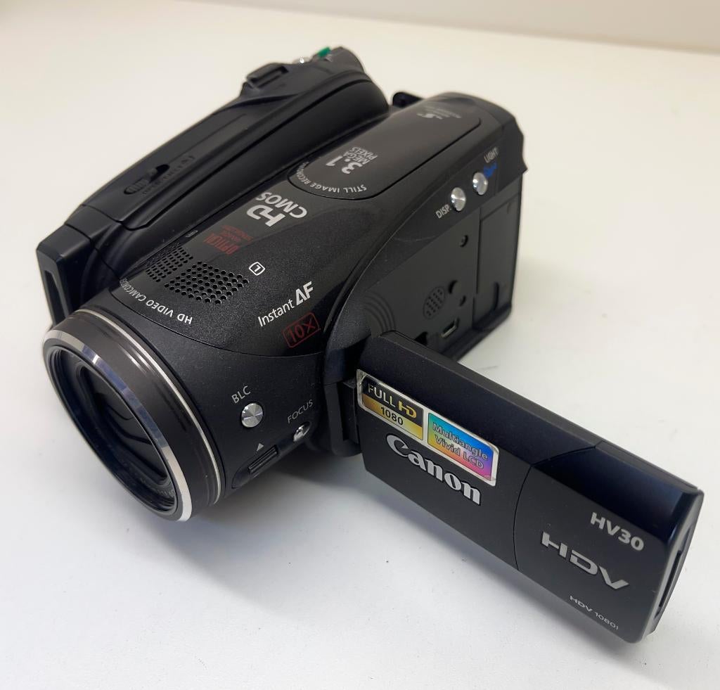 CANON HV30E Digitale Mini DV camcorder voor digitaliseren, Mini dv, N, N, Canon
