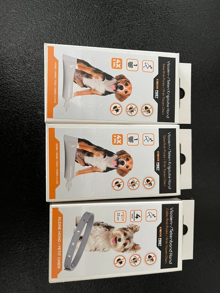 Antivlooien en teken middel hond, op natuurlijke basis, Ophalen of Verzenden, Nieuw