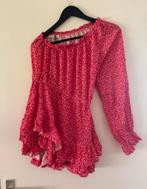 Sophie&Me playsuit roze patroon, maat S/M, Kleding | Dames, Jumpsuits, Ophalen of Verzenden, Nieuw, Maat 38/40 (M), Roze