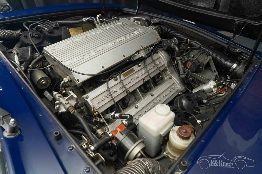 Aston-Martin V8 Volante Cabrio LHD | Matching Numbers | 1981, Auto's, Oldtimers, Automaat, Cabriolet, Leder, 5300 cc