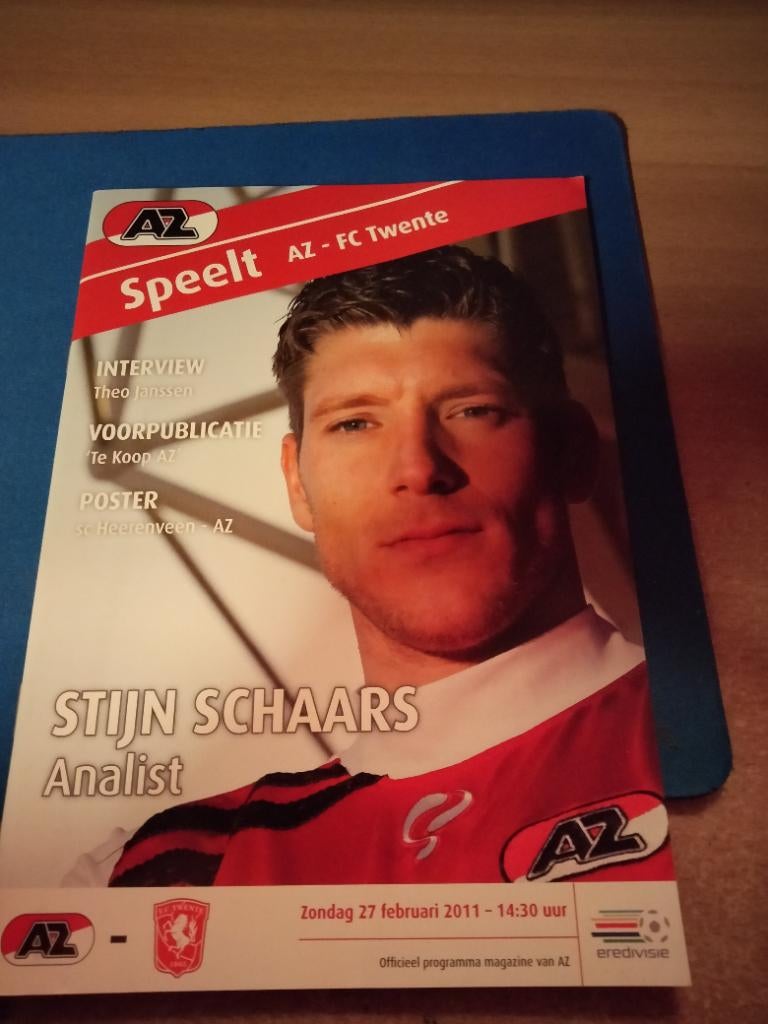 Az-fc twente 10-11, Ophalen of Verzenden, Zo goed als nieuw, F.C. Twente, Boek of Tijdschrift
