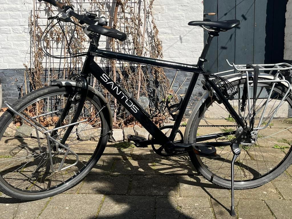 Santos Travelmaster 2.8, zitbuis 54 cm, bovenbuis 57 cm,, 28 inch, Gebruikt, 10 tot 15 versnellingen, 53 tot 57 cm
