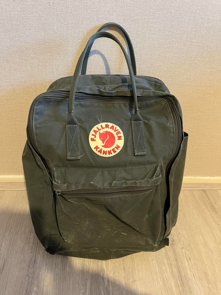 Fjallraven kanken rugzak 17 inch, Ophalen of Verzenden, Gebruikt, Groen, Rugtas