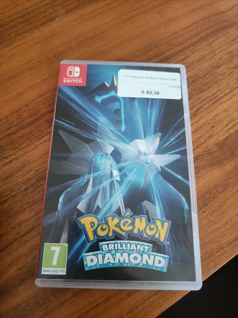 Pokémon Brilliant Diamond - Switch, Overige genres, 1 speler, Ophalen of Verzenden, Zo goed als nieuw