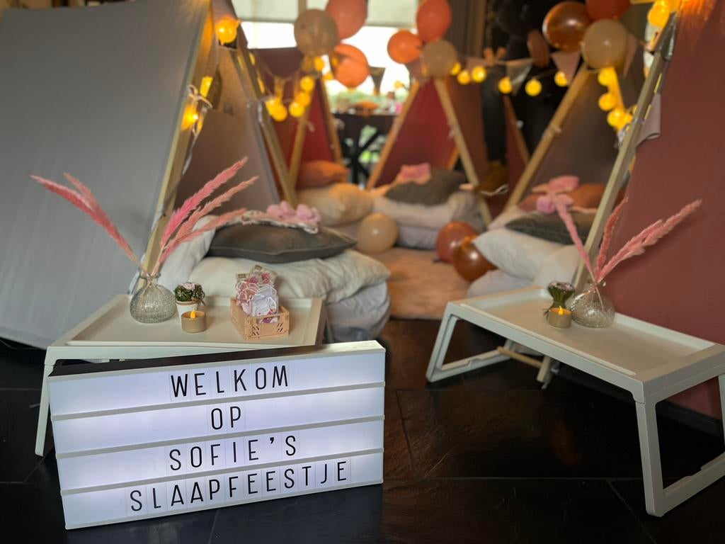 Slaap/kinderfeestje te huur in Duiven, Ophalen, Zo goed als nieuw, Verjaardag