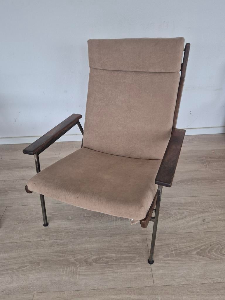 Rob Parry Lotus Fauteuil voor Gelderland, Huis en Inrichting, Fauteuils, Ophalen, Gebruikt, 75 tot 100 cm, Stof