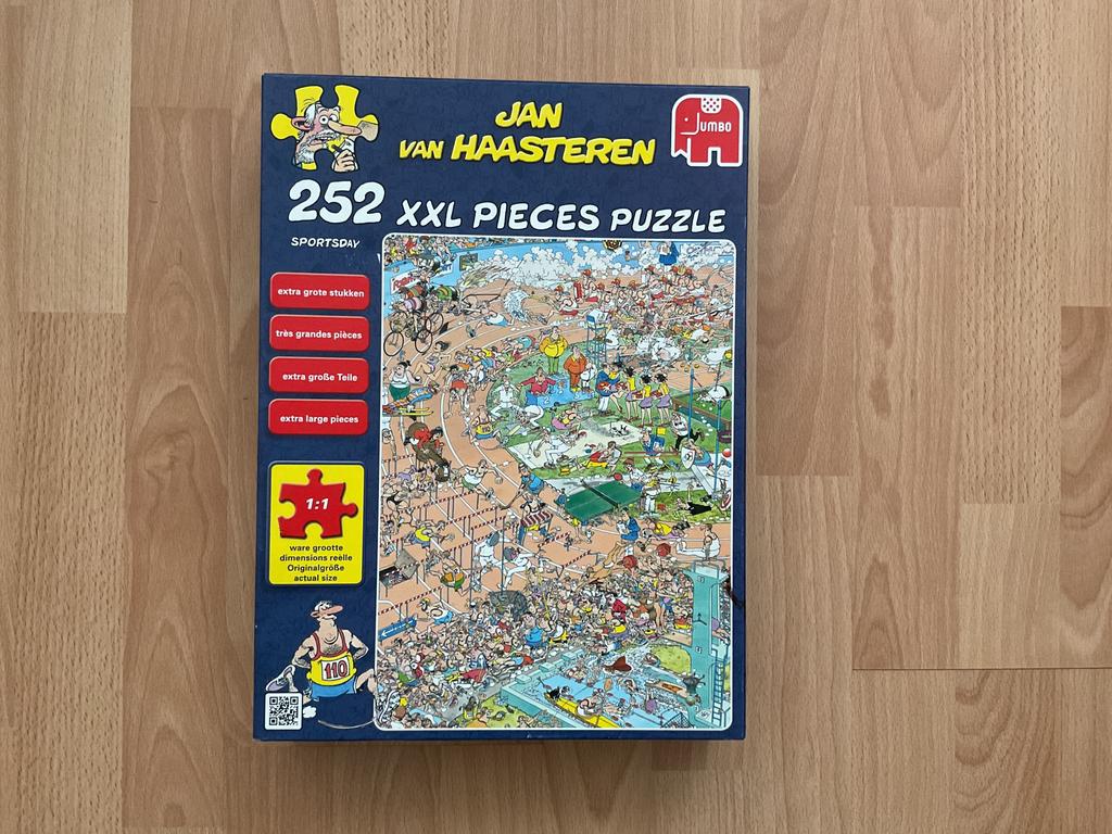 Jan van Haasteren puzzel 252 XXL, Hobby en Vrije tijd, Denksport en Puzzels, Ophalen of Verzenden, Minder dan 500 stukjes, Zo goed als nieuw