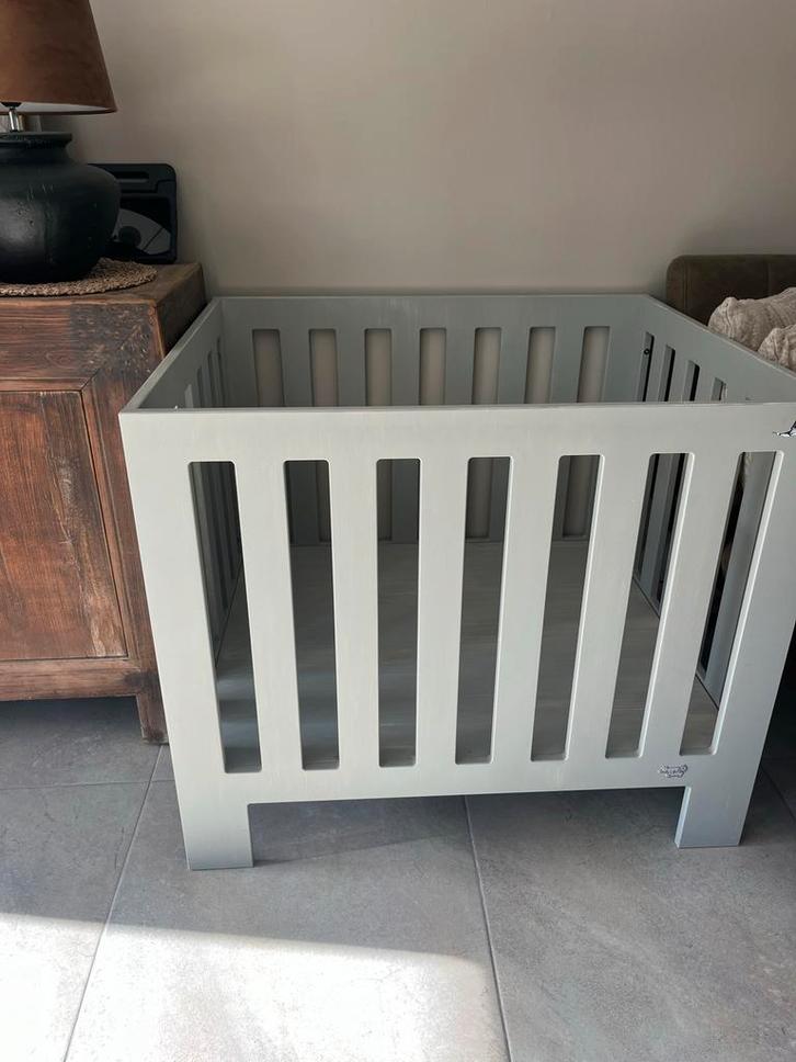 Box 97x83 cm, eventueel met boxkleed, Kinderen en Baby's, Boxen, Gebruikt, Rechthoekig, Boxkleed, Ophalen of Verzenden