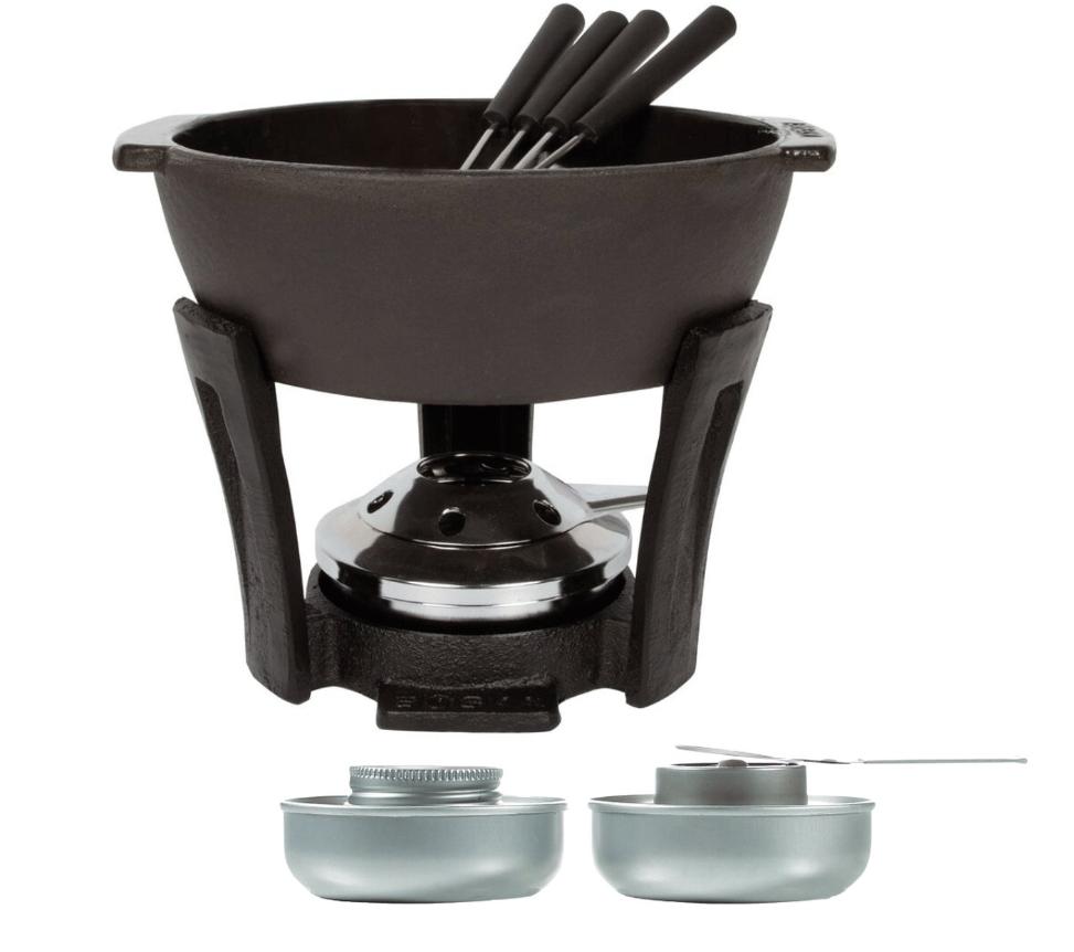 Boska Kaasfondueset Party Pro – 900 ml – Voor inductie & elk, Witgoed en Apparatuur, Fonduesets, Zo goed als nieuw, Fondueset