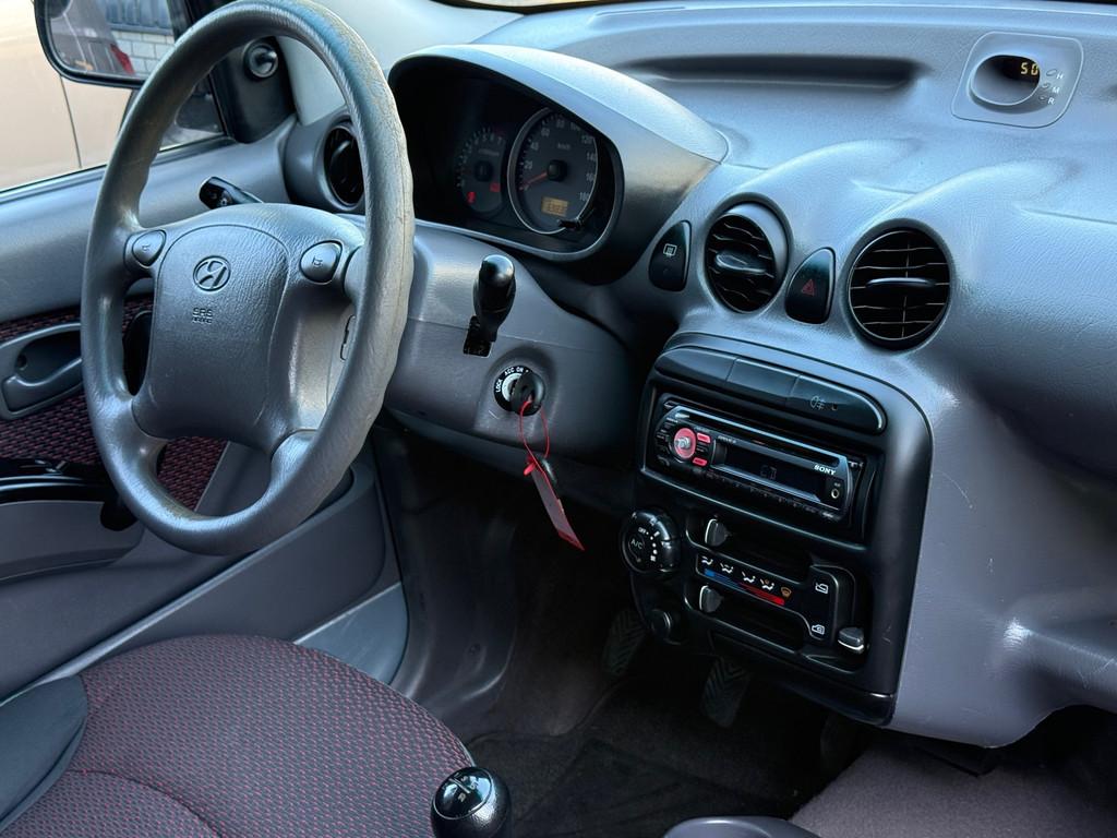 Hyundai Atos 1.1i Active Cool Airco 5d Nap Elektrische Ramen, Voorwielaandrijving, Stof, 31 €/maand, 4 cilinders