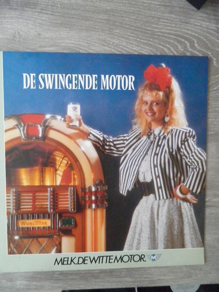 De Swingende Motor - Melk. De Witte Motor 13 nrs LP 1987, Ophalen of Verzenden, Zo goed als nieuw, 12 inch, Pop