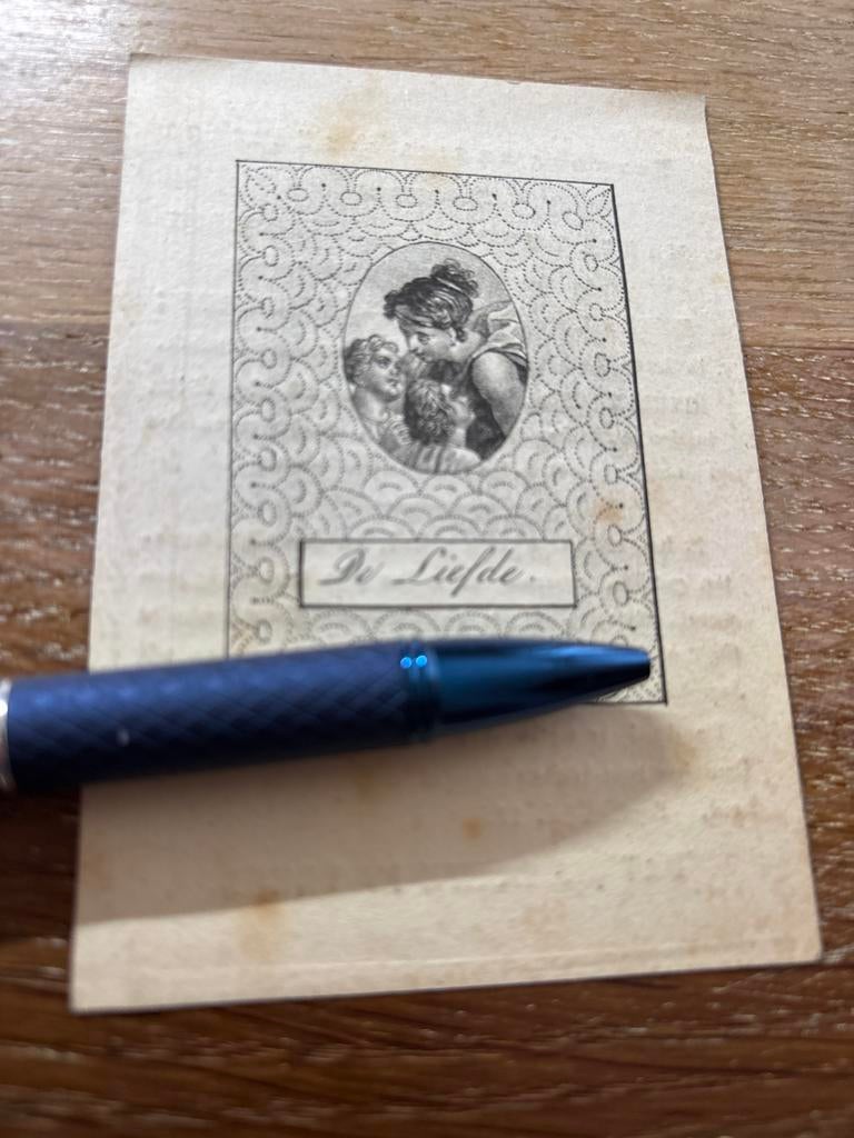 Zeer OUD 1841 - Muskeijn Maria 1841 Wagening x Minderop, Ophalen of Verzenden, Bidprentje