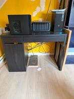 Bureau Ikea Micke zwart, Ophalen, Zo goed als nieuw