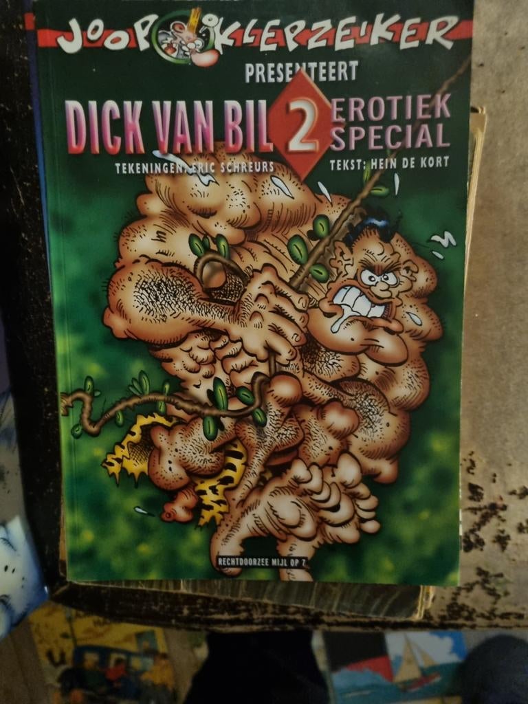 Dick van Bil 2 Erotiek Special - Joop Klepzeiker, Boeken, Stripboeken, Ophalen of Verzenden