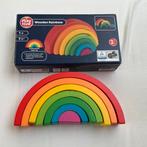 Houten regenboog toren, Kinderen en Baby's, Speelgoed | Houten speelgoed, Ophalen, Gebruikt