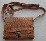 Leren cross- body tasje, merk Elvi., Ophalen of Verzenden, Leer