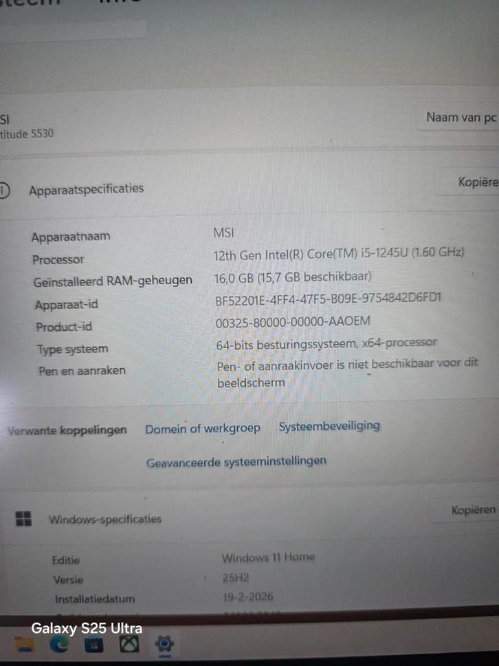 Dell latitude 5530, Computers en Software, Windows Laptops, Zo goed als nieuw, 14 inch, SSD, 2 tot 3 Ghz, 16 GB, Qwerty, Ophalen of Verzenden