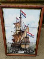 Tegeltableau De Zeven Provinciën Admiraal de Ruyter, Ophalen of Verzenden