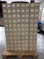 Vintage archiefkastjes 60x, Huis en Inrichting, Kasten | Roldeurkasten en Archiefkasten, Ophalen, Gebruikt, 50 tot 100 cm, Minder dan 100 cm