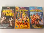 Knabbel en Babbel VHS Collectie - Disney Klassiekers, Cd's en Dvd's, VHS | Kinderen en Jeugd, Gebruikt, Tekenfilm, Alle leeftijden