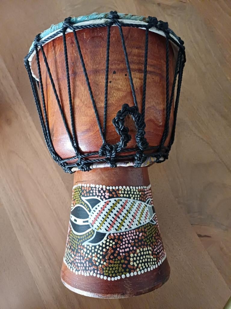 Djembé trommel ZGAN, Muziek en Instrumenten, Percussie, Ophalen of Verzenden, Zo goed als nieuw, Trommel
