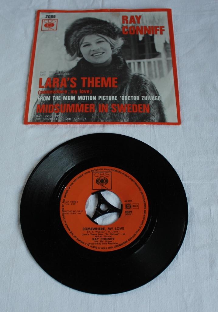 ray conniff - lara's theme, Ophalen of Verzenden, Zo goed als nieuw