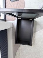 BESTÅ basiselement met GLASSVIK glazen deur - Zwart, Huis en Inrichting, Ophalen, Gebruikt