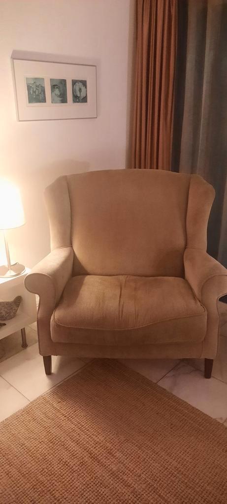 Comfortabele love seat., Huis en Inrichting, Fauteuils, Zo goed als nieuw, Stof, 75 tot 100 cm, Minder dan 75 cm, Ophalen