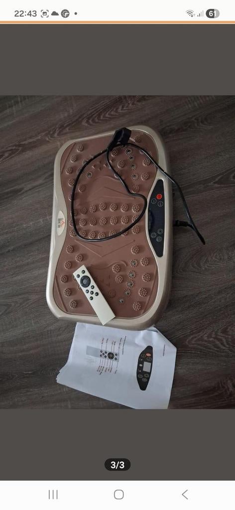 Trilplaat Home UM met afstandsbediening, Ophalen of Verzenden