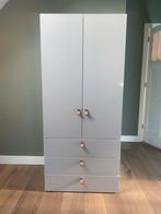 IKEA Platsa Kinder Garderobekast - Grijs/Wit, Ophalen, Overige materialen, 50 tot 100 cm, Zo goed als nieuw