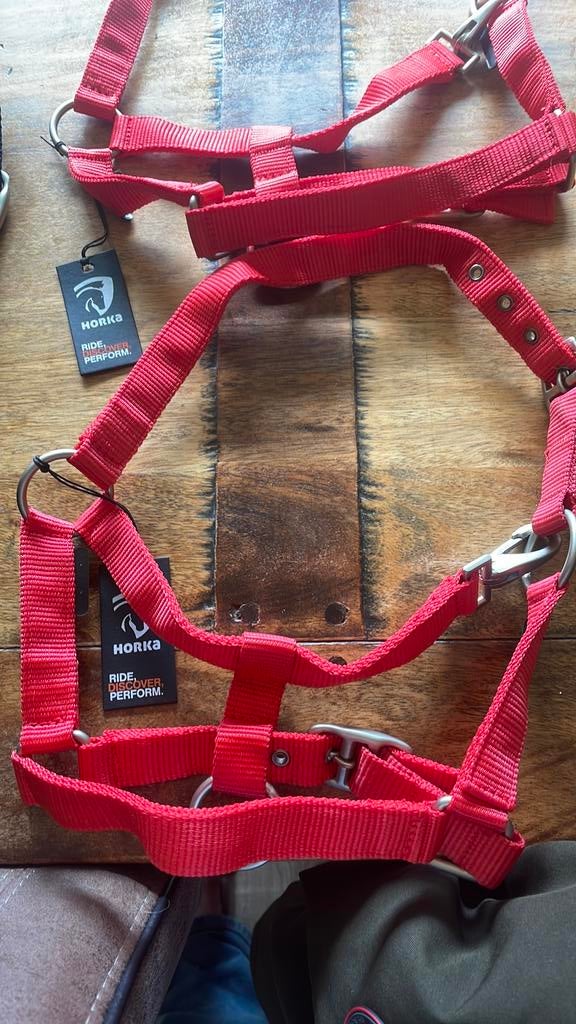 Halster maat pony nieuw 3x, Dieren en Toebehoren, Ophalen of Verzenden, Zo goed als nieuw, Overige soorten