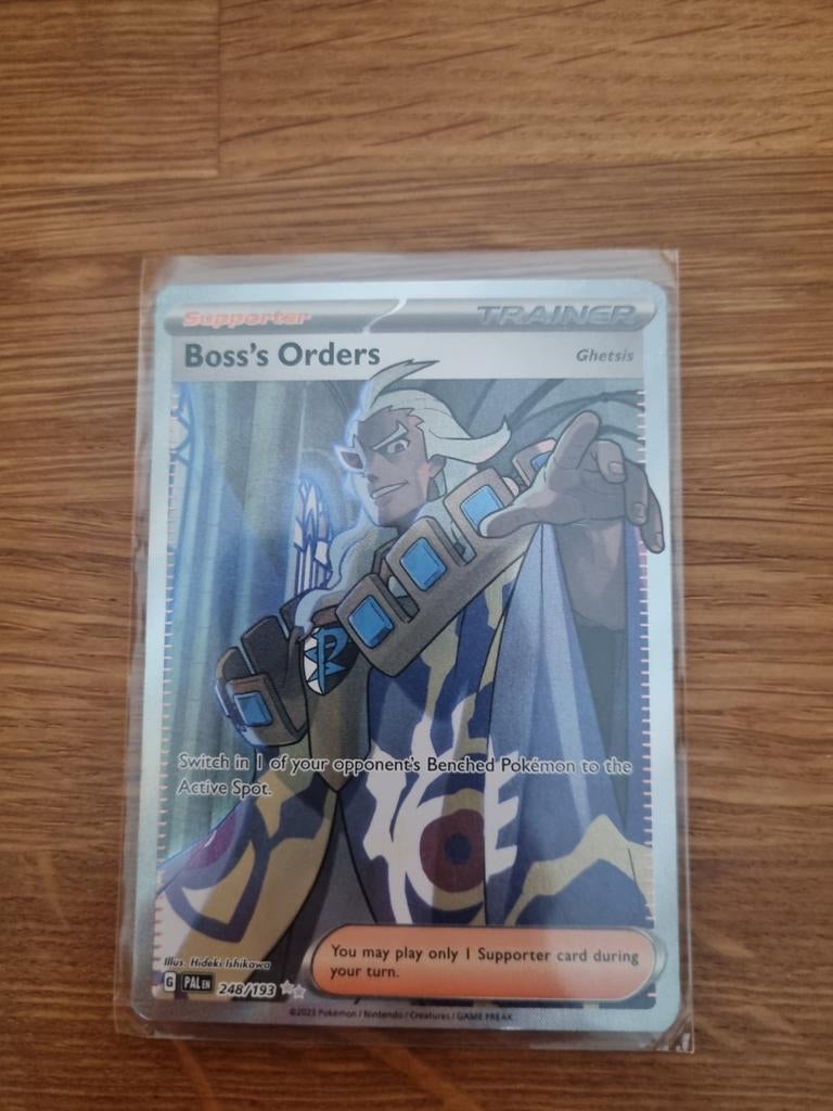 Pokemon kaarten boss orders, Ophalen of Verzenden