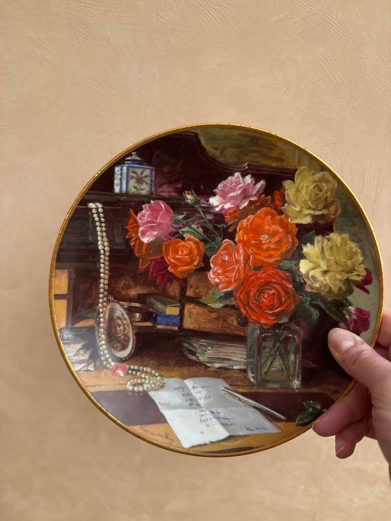 Stilleven bord gelimiteerde editie 1989, Antiek en Kunst, Antiek | Wandborden en Tegels, Ophalen